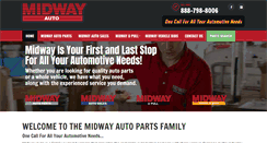 Desktop Screenshot of midwayauto.com